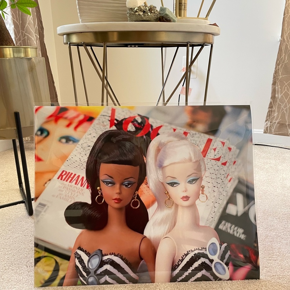 Barbie Print Art